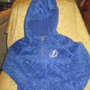 Tampa Bay Lightning Hockey Jacket Women's Hooded XL Carl Banks